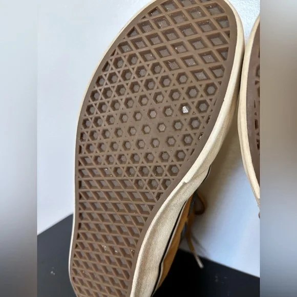 Vans Sk8 Hi Pro Wheat Brown Suede Skate Shoes Sneakers Mens Size 8.5 Womens 10 - Picture 9 of 15